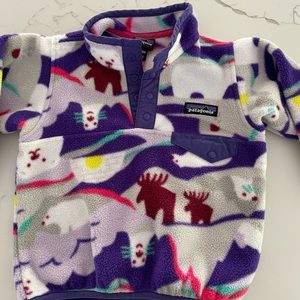 Patagonia pullover fleece jacket